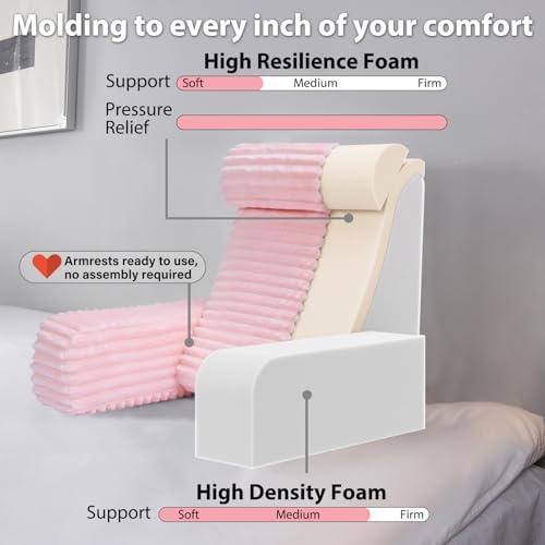 ENITYA 22" XL Back Pillow for Bed Sitting Up - Image 3
