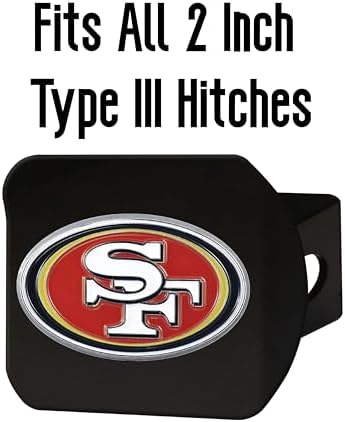 FANMATS NFL Unisex-Adult Metal Hitch Cover - Image 7