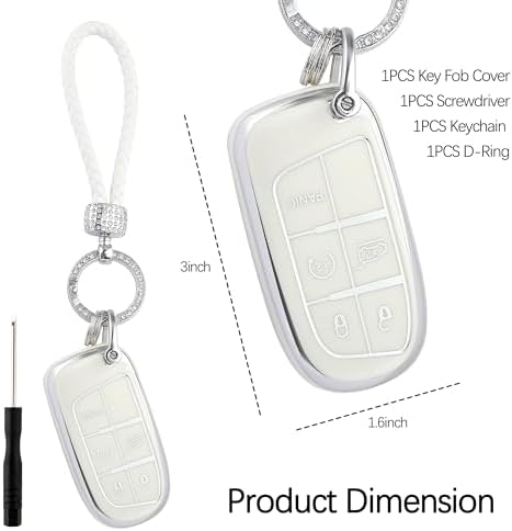 5-Button Car Key Fob Cover - Image 2