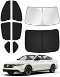 Canvcle Sunshades for Honda Accord 2023-2025 2026 Accessories Windshield Sun by Canvcle