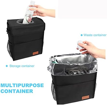 Leak Proof Car Trash Bag Waterproof Garbage Can - Image 5