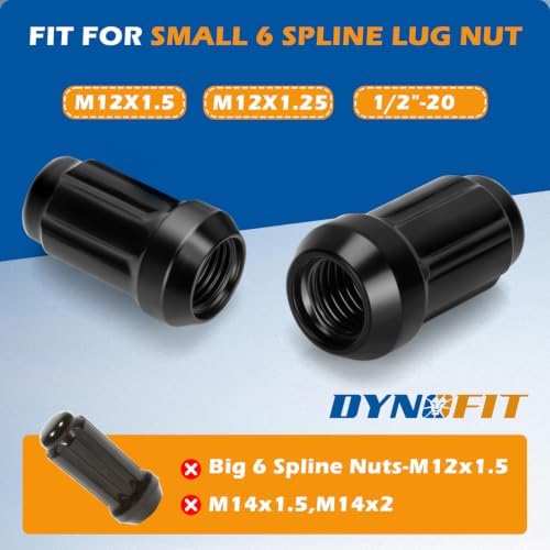 Dynofit 6 Spline Tuner Lug Nuts Key, - Image 3