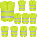 DUSKCOVE 10 Pack High Visibility Safety Vest by DUSKCOVE