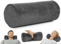 AllSett Health Round Cervical Roll Cylinder Bolster Pillow by AllSettHealth