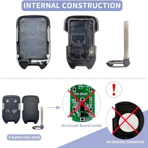 Key Fob Shell Case Replacement Fits - Image 2