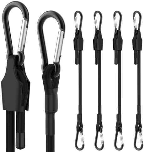 SDTC Tech 12 Inch Adjustable Bungee Cords by SDTCTech