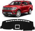 KUST Black Dash Cover for Ford Expedition 2018-2021 Dashboard Cover Non-Slip by KUST