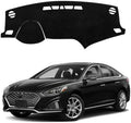 Dashboard Mat Cover for Hyundai Sonata 2015-2019 Nonslip Center Console by BOLTRY