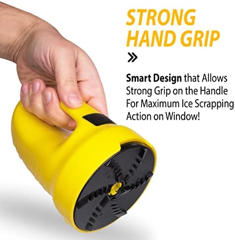 ZONETECH Electric Snow Ice Scraper USB Rechargeable - Image 4