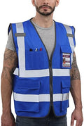 Dib Safety Hi Vis Reflective Safety Vest by HighVisibilityWorkwear