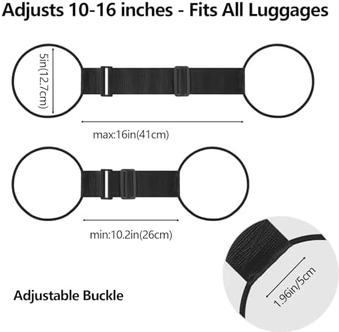 BILIONE Adjustable Luggage Connector Straps - Image 3