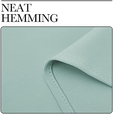 NICETOWN Blackout Curtains for Office, 2 Panels, 55 x 90-inch, Aqua Blue - Image 7