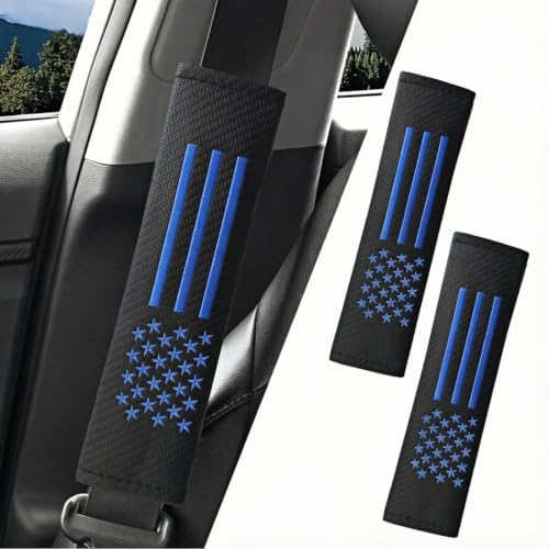 JDDRY 2PC Car Seat Belt Covers Pads, Seat Strap Pads, Royal Blue by JDDRYCarAccessories