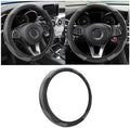 Osilly 15 Inch Carbon Fiber PU Leather Steering Wheel Cover by Osilly