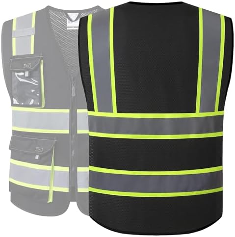 JKSafety Hi Vis Reflective Safety Vests - Image 5