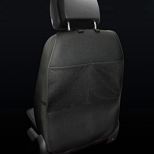 HCMAX 2 Pack Kick Mat Car Seat Back Protector Waterproof Easy to Clean by HONCENMAX