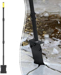 Colwelt Ice Scraper for Driveway 58’’, Heavy Duty Snow Shovel, Ice Chopper by Colwelt