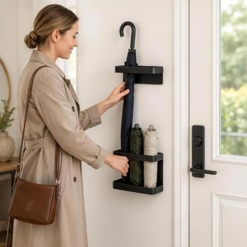 Metal Wall Mounted Umbrella Storage, Umbrella Holder - Image 5