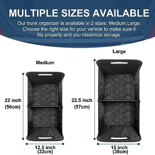 Deosk Car Trunk Organizer and Storage - Image 2