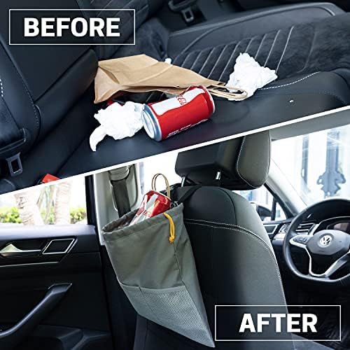 GNEGNI 2PCS Hanging Car Garbage Can - Image 6