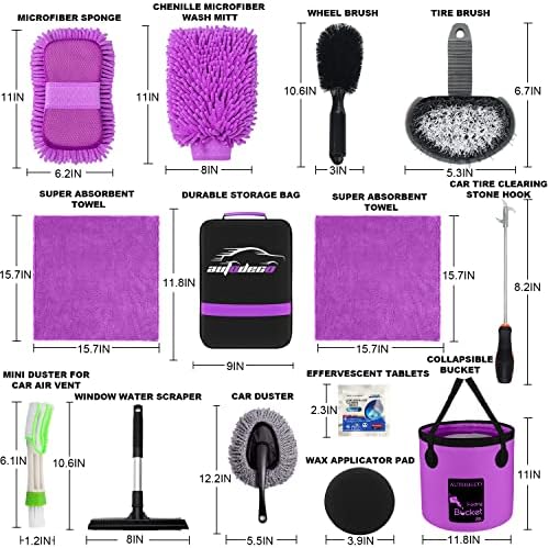 22Pcs Car Wash Cleaning Tools Kit Car Detailing Set - Image 6