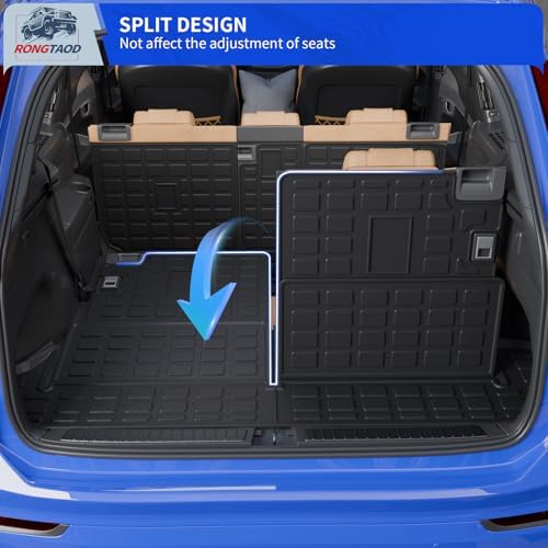 Rongtaod Cargo Mat+2nd&3rd Row Backrest Mats - Image 4
