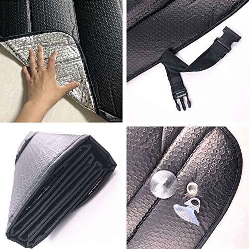 GWUSKDT Car Windshield Sunshade, Sun Protector, Foldable Front Window - Image 2