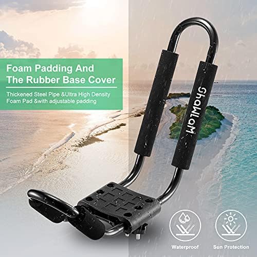 J-Bar Kayak Roof Rack, Universal Kayak Racks - Image 5