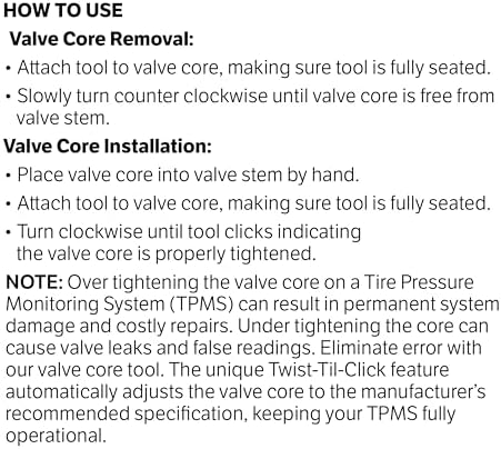 Slime 20457 Valve Core Removal Tool, Pro-Series - Image 6