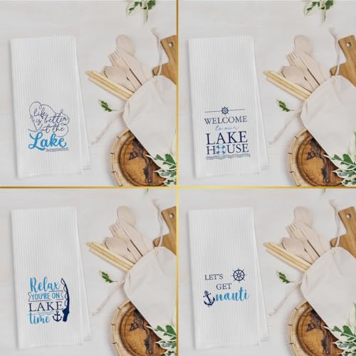 Lake House Kitchen Towels Set - Image 2