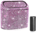 Accmor Car Trash Can with Lid, Mini Auto Dustbin Garbage Can, Car Accessories by Accmor