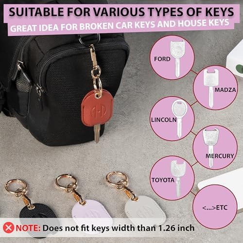 Leather Key Cover for Broken Car Key Loop Replacement - Image 5