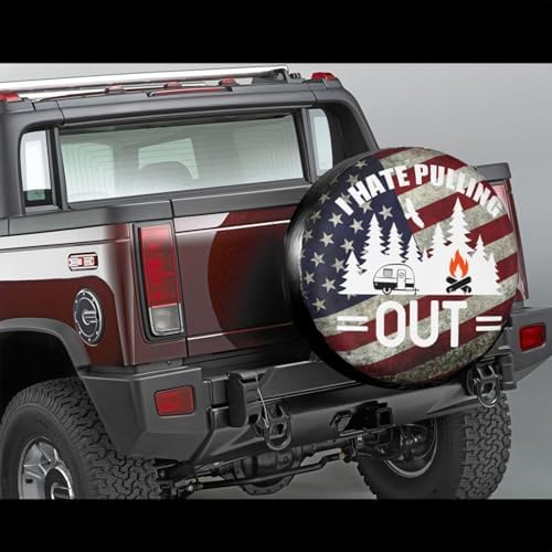 I Hate Pulling Out Spare Tire Cover Wheel Protectors Waterproof Wheel Covers - Image 4