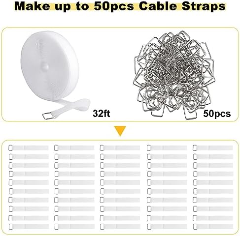 YMCRLUX 1"x32ft Hook and Loop Straps - Image 5