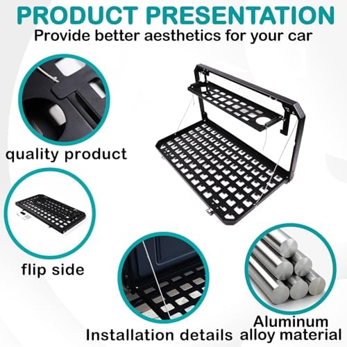 Car Rear Door Storage Tray Compatible - Image 3