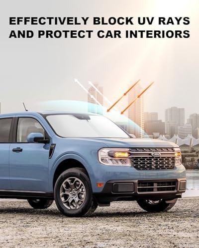 Foldable Front Windshield Sun Shade fit - Image 6