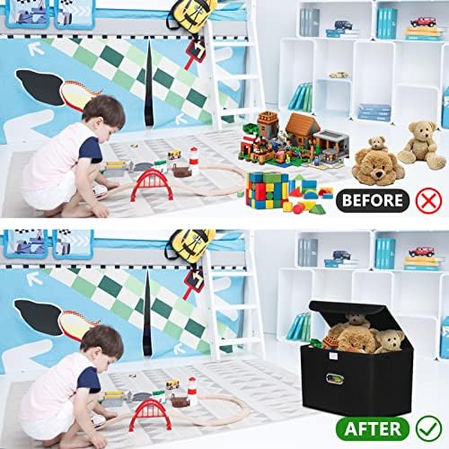 STOREONE Fabric Storage Cube Bins Foldable Organizer Container Collapsible - Image 5