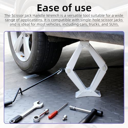 Universal Car Jack Tool Kit, Scissor Jack Handle - Image 5