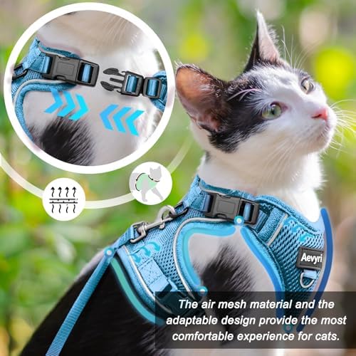 Cat Harness and Leash for Walking, The Upgrade Can be Adjusted in Four - Image 2