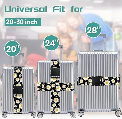 Slohif Luggage Straps for Suitcases Travel Belt Accessories Luggage Connector - Image 3
