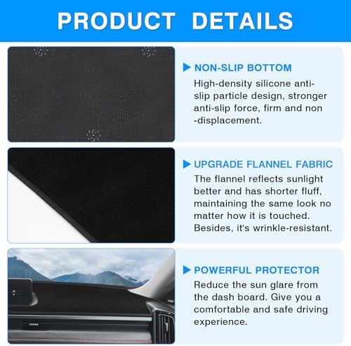 Autorder Dashboard Cover Mat for Mazda CX-50 CX50 2023-2026 Accessories Dash - Image 6