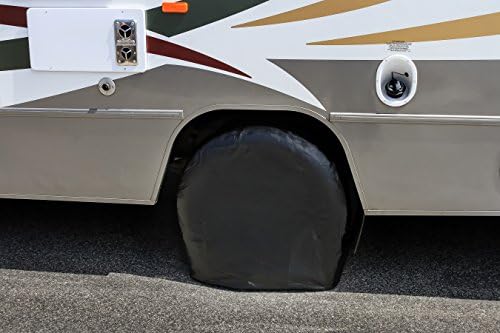 Camco Camper/RV Tire Protectors | Features Buckle and Strap Design - Image 5