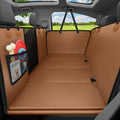 URPOWER PU Leather Hard Bottom Dog Car Seat Cover, Back Seat Extender by URPOWER