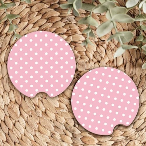 Ceramic Car Coasters – Absorbent Car Cup Holder Coaster Set - Image 7