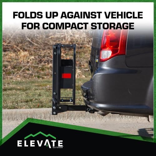 Apex CCB-F6020-DLX 60” Long Steel Basket Folding Hitch Cargo Carrier - Image 5