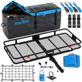 Mockins 500 Lbs Cap Folding Trailer Hitch Cargo Carrier by Mockins