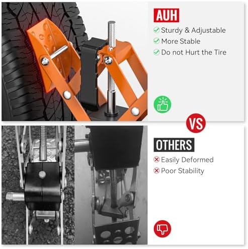 AUH X-Shape Wheel Chocks Stabilizer - Image 4