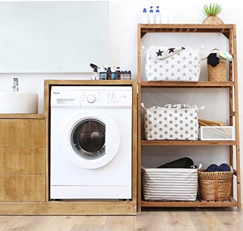 Sea Team Large Rectangle Open-Top Canvas Storage Basket - Image 2