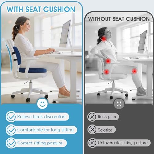 CushZone Seat Cushion and Lumbar Support Pillow - Image 4