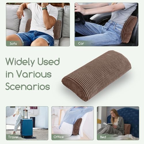 HIGOGOGO Lumbar Support Pillow for Recliner Chair/Accent Chair/Couch, Memory - Image 7